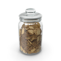 Jar with Mini Rhombus Crackers PNG & PSD Images