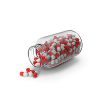 Tablet Bottle Open PNG & PSD Images