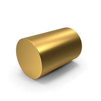Cylinder Gold PNG & PSD Images