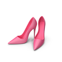Women's Pink Patent Leather Shoes PNG & PSD Images