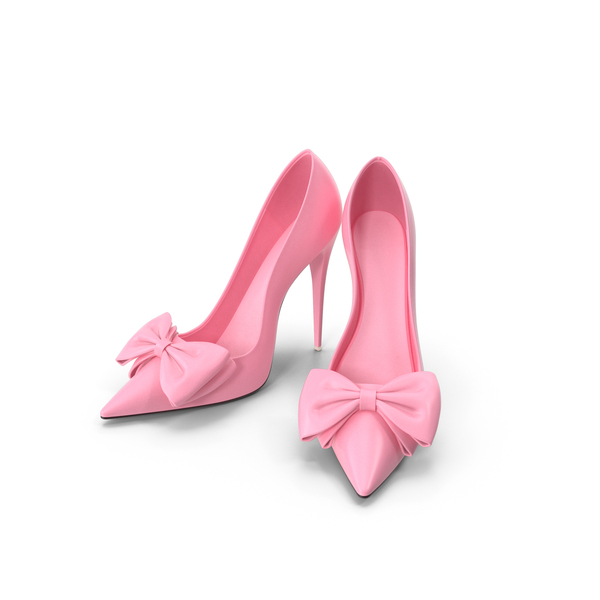 Women's Pink Shoes Patent Leather Bow PNG Images & PSDs for Download
