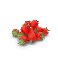 草莓桩PNG和PSD图像