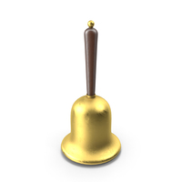 Gold Hand Bell PNG & PSD Images