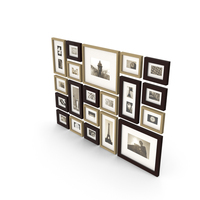 Picture Wall Sepia PNG & PSD Images