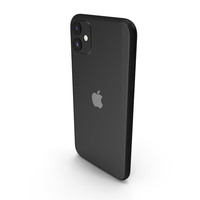 Apple iPhone 11 Black PNG & PSD Images
