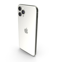 Apple iPhone 11 Pro Silver PNG & PSD Images