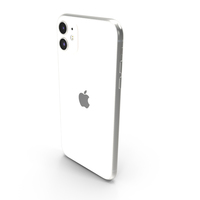 Apple iPhone 11 White PNG & PSD Images
