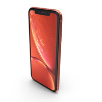 Apple iPhone Xr Coral PNG & PSD Images