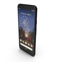 Google Pixel 3a Just Black PNG & PSD Images