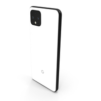 Google Pixel 4 Clearly White PNG & PSD Images