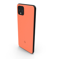 Google Pixel 4 Oh So Orange PNG & PSD Images