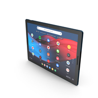 Google Pixel Slate Tablet with Pen PNG & PSD Images