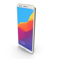 Honor 7C Gold PNG & PSD Images