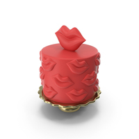 Red Fondant Cake PNG & PSD Images