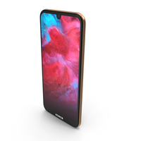 Honor 8S Gold 2019 PNG & PSD Images