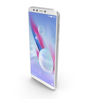 Honor 9 Lite Pearl White PNG & PSD Images