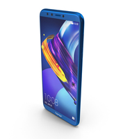 Honor 9 Lite Sapphire Blue PNG & PSD Images
