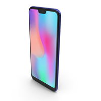 Honor 10 Blue PNG & PSD Images