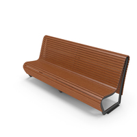 Long Wooden Bench PNG & PSD Images