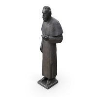 Priest Statue PNG & PSD Images