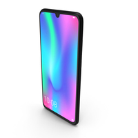 Honor 10 Lite Night Black PNG & PSD Images