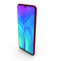 Honor 20 Lite Phantom Red PNG & PSD Images