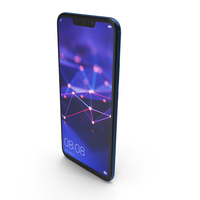 Huawei Mate 20 Lite Blue PNG & PSD Images