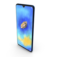Huawei Mate 20 Midnight Blue PNG & PSD Images