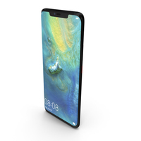 Huawei Mate 20 Pro Black PNG & PSD Images