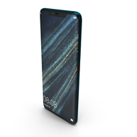 Huawei Mate 20 Pro Emerald Green PNG & PSD Images