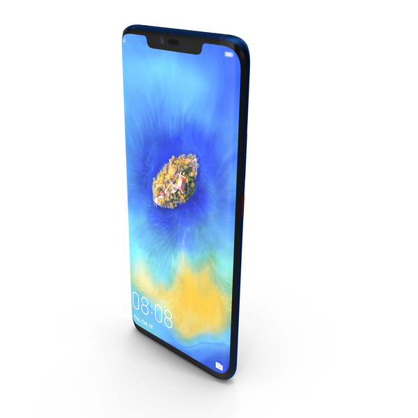 Huawei Mate 20 Pro Midnight Blue PNG Images u0026 PSDs for Download |  PixelSquid - S113370040