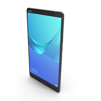 Huawei MediaPad M5 8.4 Space Gray PNG & PSD Images