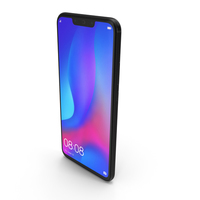 Huawei Nova 3i (P Smart+) Black PNG & PSD Images
