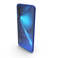 Huawei Nova 5T Crush Blue PNG & PSD Images
