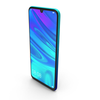 Huawei P Smart 2019 Aurora Blue PNG & PSD Images