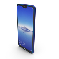 Huawei P20 Lite Klein Blue PNG & PSD Images