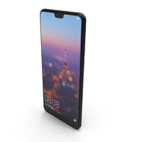 Huawei P20 Midnight Black PNG & PSD Images