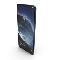 Huawei P20 Midnight Blue PNG & PSD Images