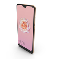 Huawei P20 Pink Gold PNG & PSD Images