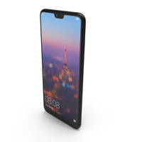Huawei P20 Pro Midnight Black PNG & PSD Images