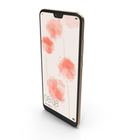 Huawei P20 Pro Pink Gold PNG & PSD Images