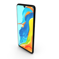Huawei P30 Lite Midnight Black PNG & PSD Images