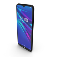 Huawei Y6 2019 Midnight Black PNG & PSD Images