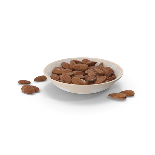 Bowl of Almonds PNG & PSD Images