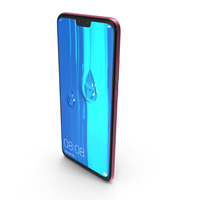 Huawei Y9 2019 Aurora Purple PNG & PSD Images