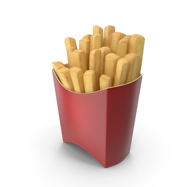 Cartoon Fries PNG & PSD Images