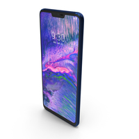 LG G7 ThinQ New Morrocan Blue PNG & PSD Images