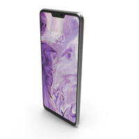 LG G7 ThinQ New Platinum Gray PNG & PSD Images