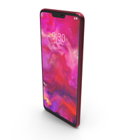 LG G7 ThinQ Raspberry Rose PNG & PSD Images