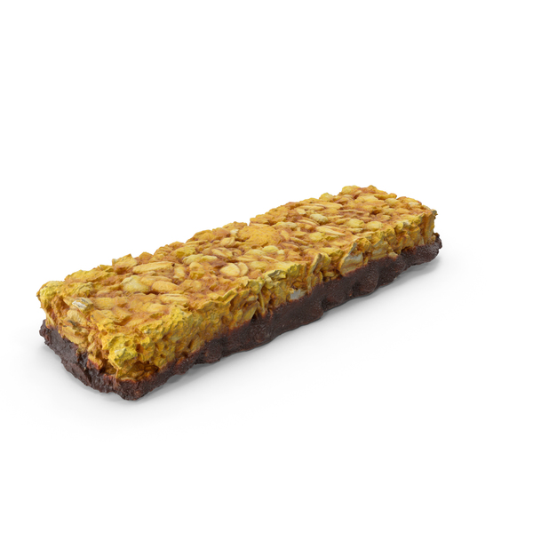 Cereal Bar with Chocolate and Orange PNG & PSD Images